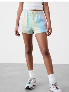 Athleta girl all day short tie dye NWOT